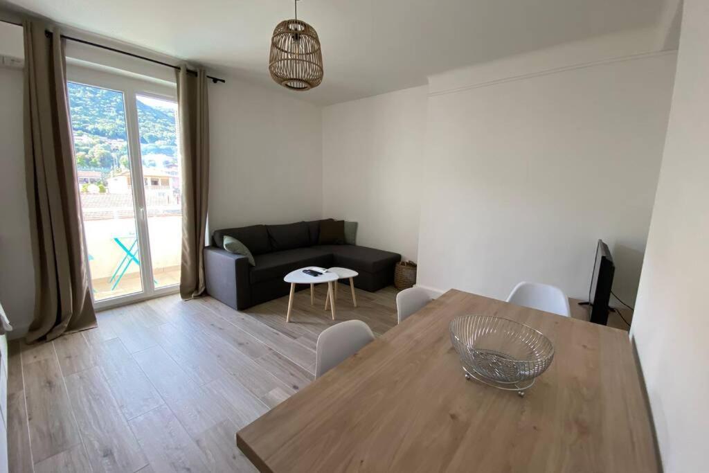 Ajaccio Magnifique T2 Neuf 40M2 Avec Balcon Au Trottel 4 Couchages Wifi Clim Parking Plage A Pieds 100M Eksteriør billede